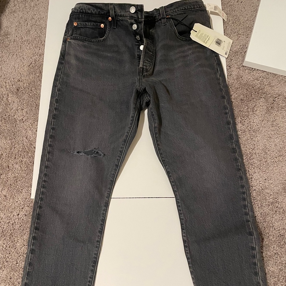 Women’s Levi’s 501 Skinny Jeans,black size 32 x 28 NWT